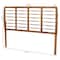 Baxton Studio Carolyn Mid-Century Modern Ash Walnut Finished Wood King Size Headboard 181-11149-Zoro - alternate 5